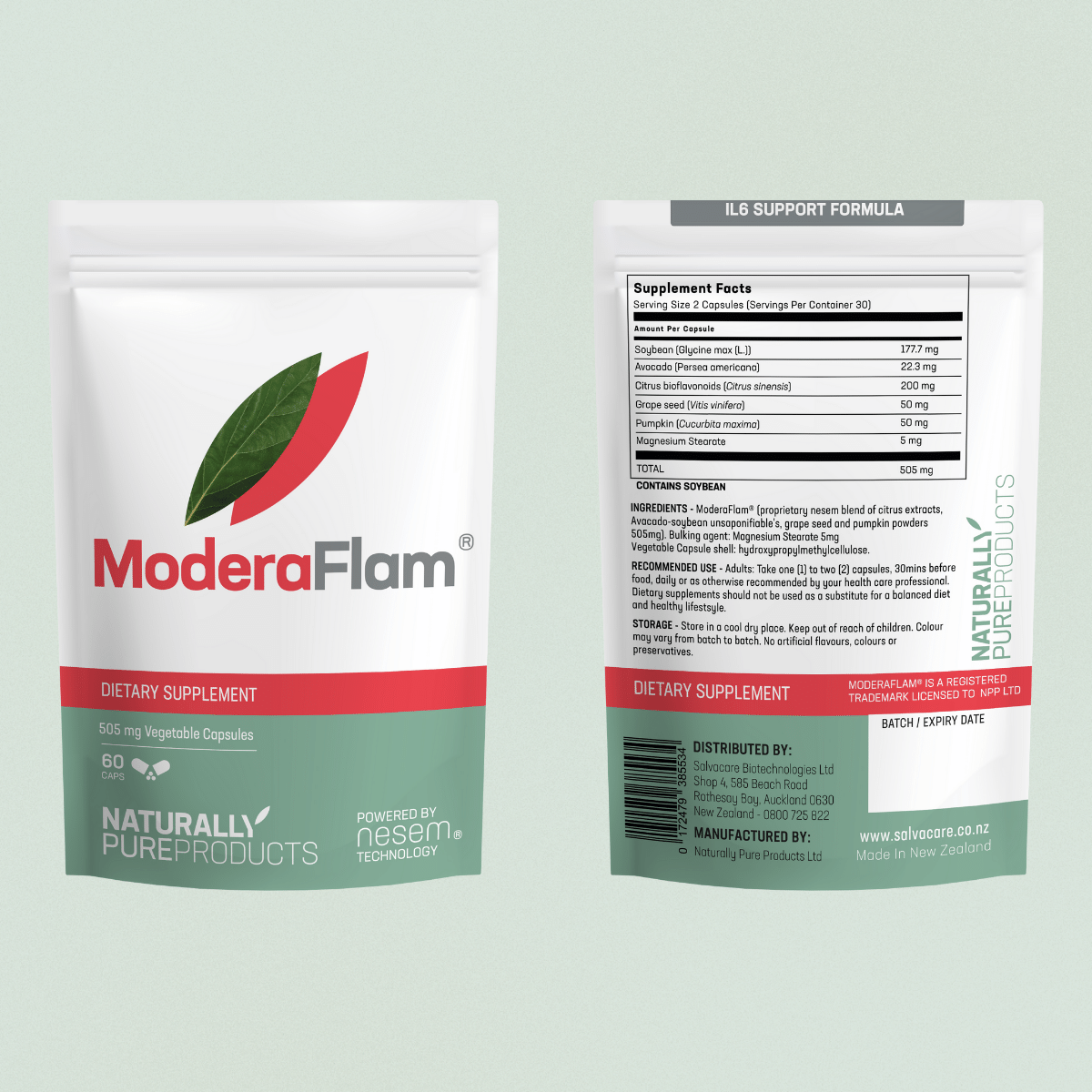 Moderaflam IL6 Formula Compounding Lab